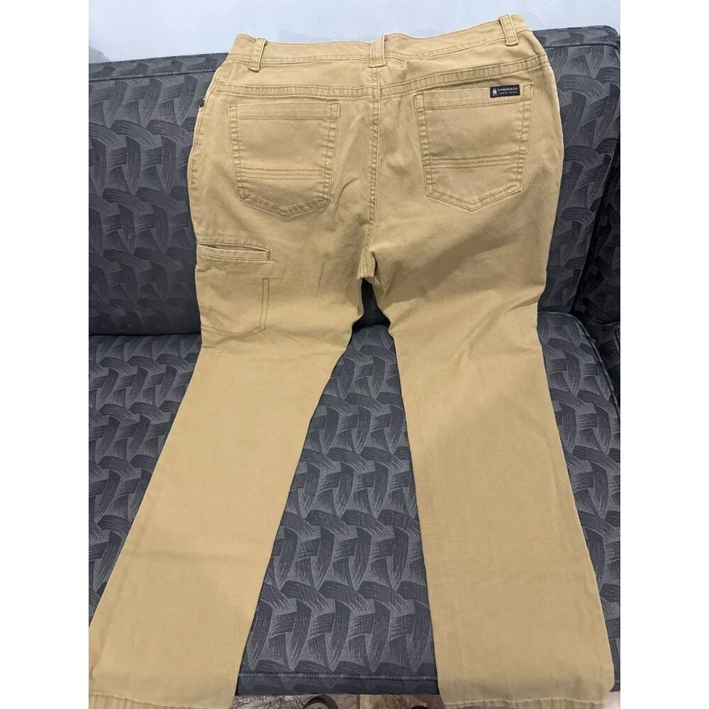 G.H. Bass & Co. Mens Khaki Utility Pants 32W X 32L - Picture 2 of 6